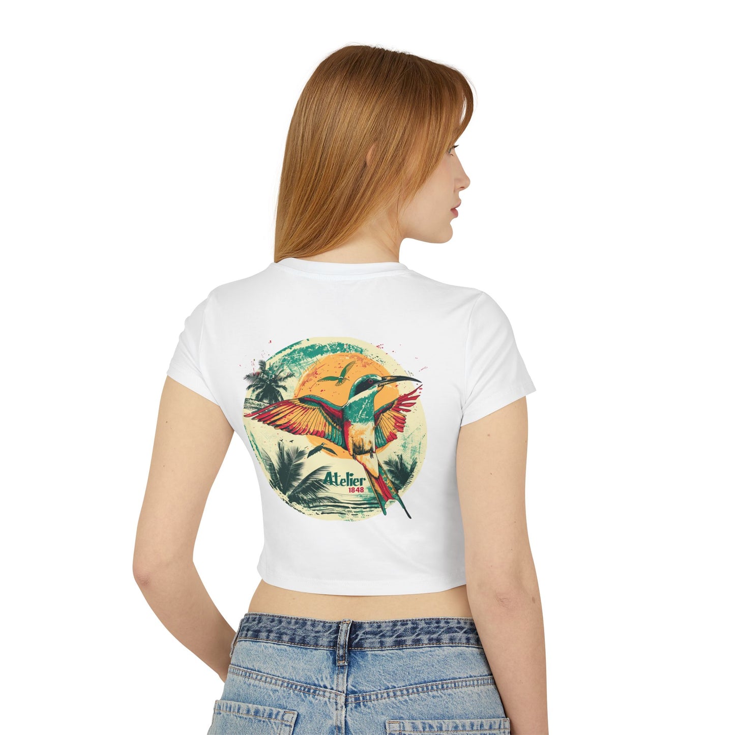 Crop top "Vol de Lumière" Fit