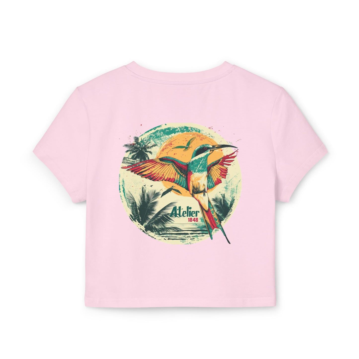 Crop top "Vol de Lumière" Fit